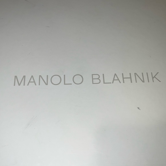 BNIB Manolo Blahnik Tall Knee Pita Suede Leather Boots - Picture 7 of 16